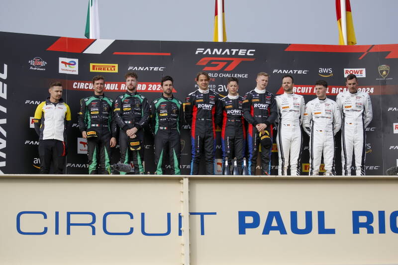 GTWC al Paul Ricard, Alessio Rovera in azione