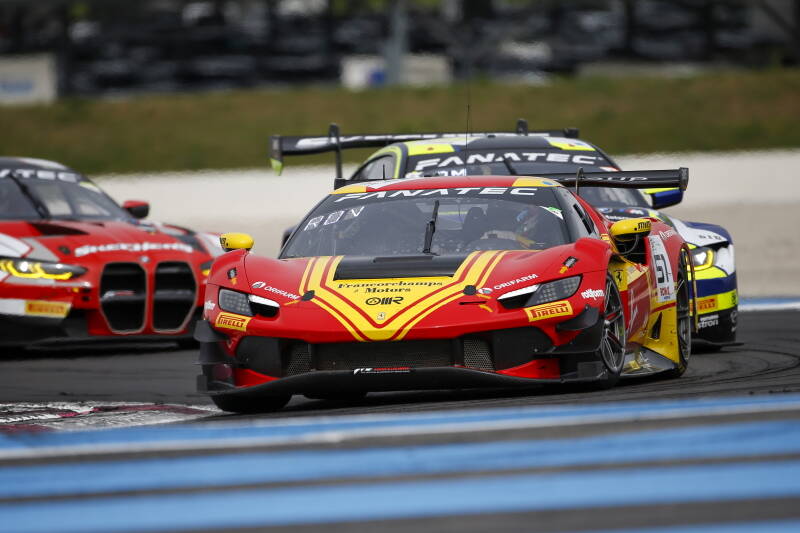 GTWC al Paul Ricard, Alessio Rovera in azione