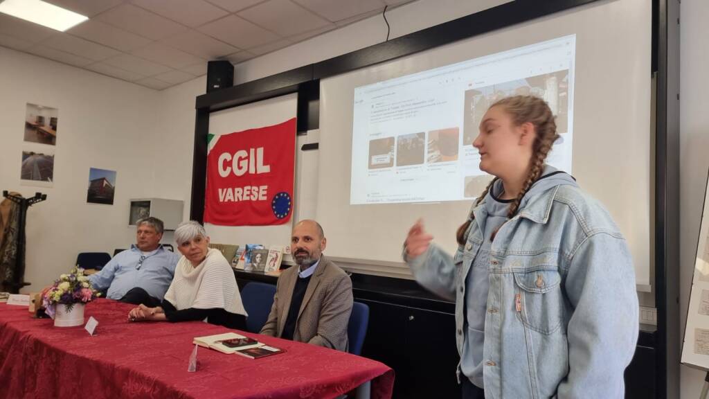 I murales dedicati alla Resistenza alla Cgil di Tradate