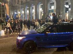 Le festa nerazzurra a Varese
