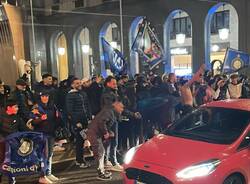 Le festa nerazzurra a Varese