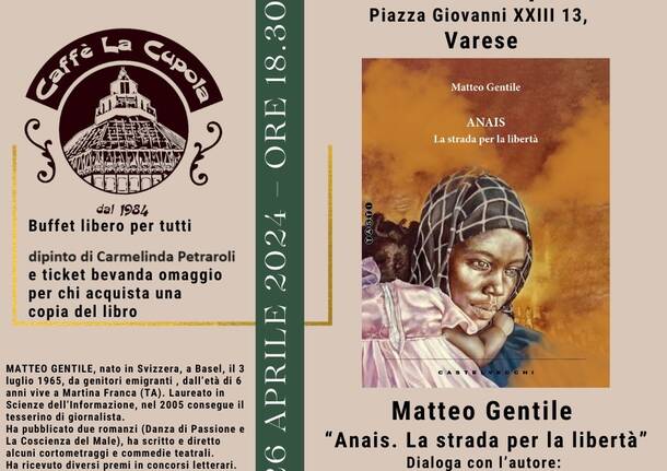 Prima Nazionale a Varese di \"Anais. La strada per la libertà\" di Matteo Gentile