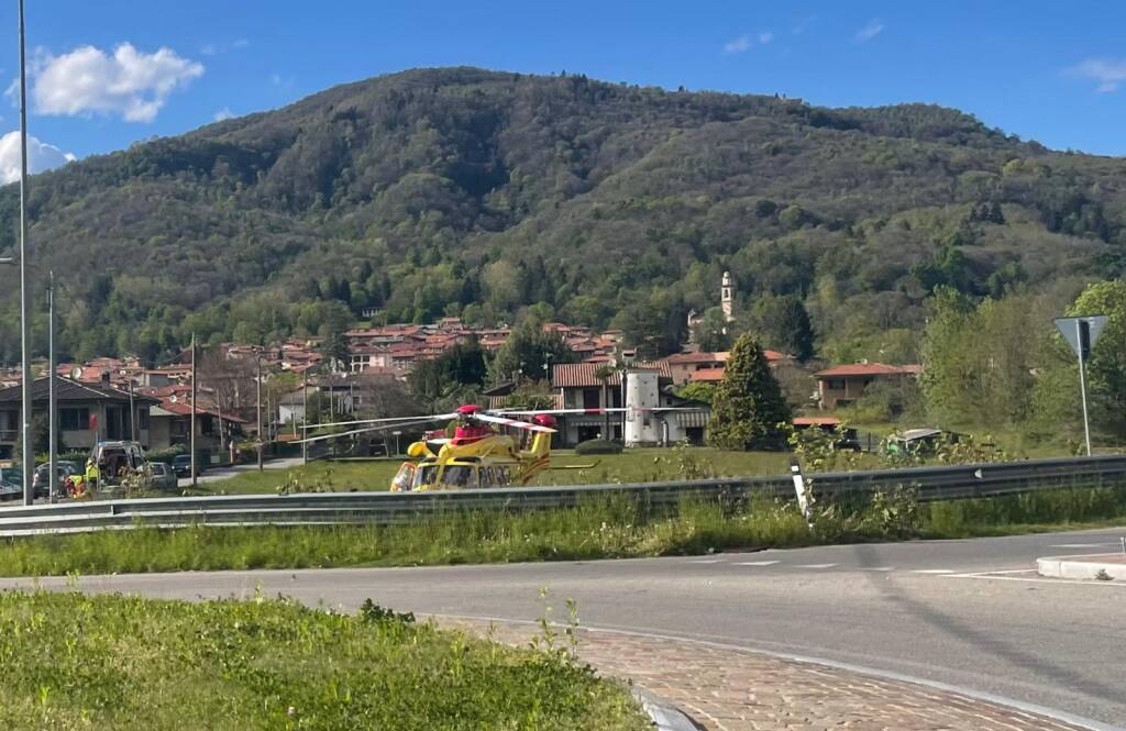 L\'incidente stradale di Marchirolo