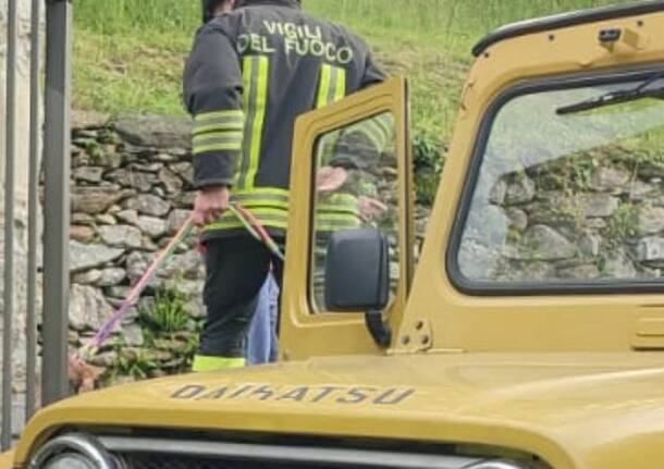 castelveccana incidente anziano morto