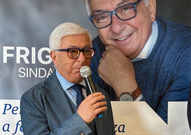 A Castiglione Olona apre la campagna elettorale di Giancarlo Frigeri