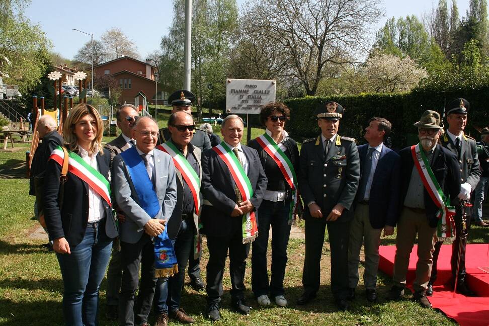 Clivio - La cerimonia per il 250° della Guardia di Finanza 