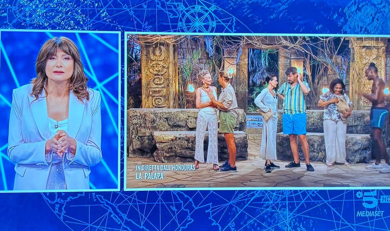 Edoardo incontra la mamma all’isola dei famosi