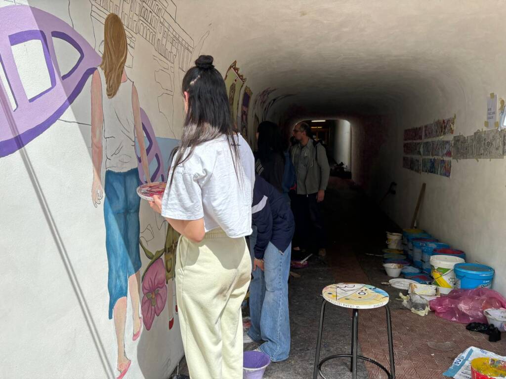 Galleria d'acceso dell'ospedale di Varese