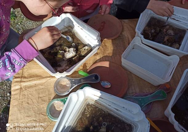 I bambini della primaria di Porto Valtravaglia a lezione sull’importanza dell’acqua