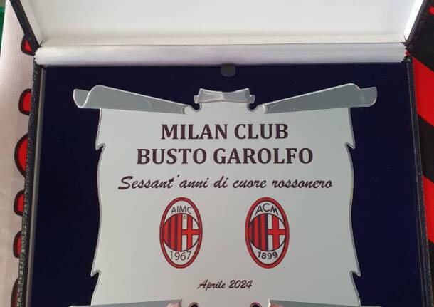 Il Milan Club Busto Garolfo "si regala" la Champions League 2007 per i suoi primi 60 anni