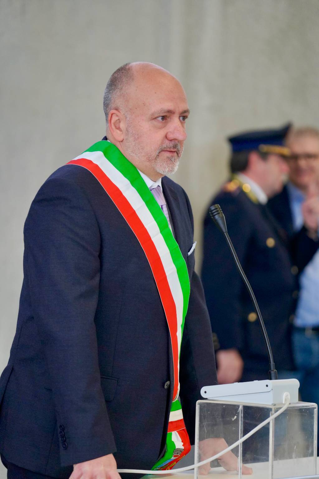 Inaugurazione del palazzetto dello sport di Olgiate Olona. Foto di Zaffaroni