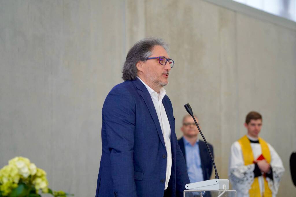 Inaugurazione del palazzetto dello sport di Olgiate Olona. Foto di Zaffaroni