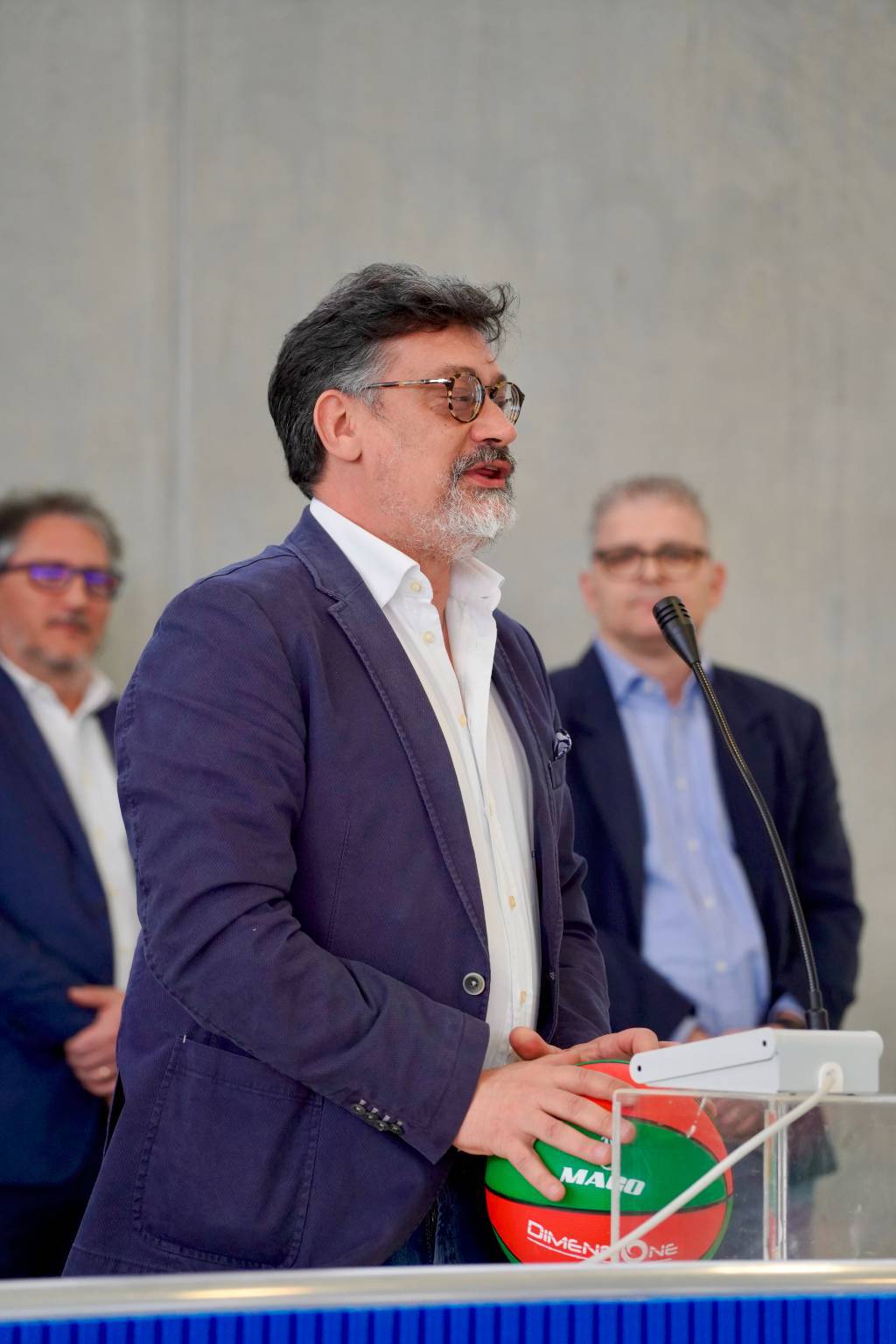 Inaugurazione del palazzetto dello sport di Olgiate Olona. Foto di Zaffaroni