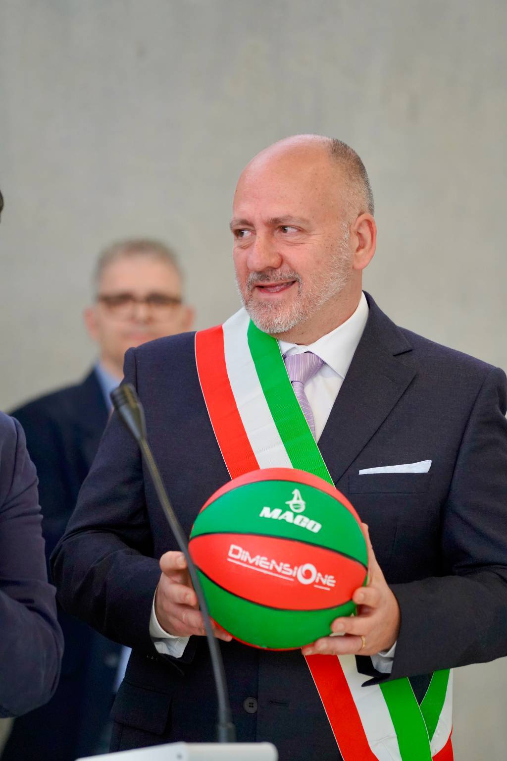 Inaugurazione del palazzetto dello sport di Olgiate Olona. Foto di Zaffaroni