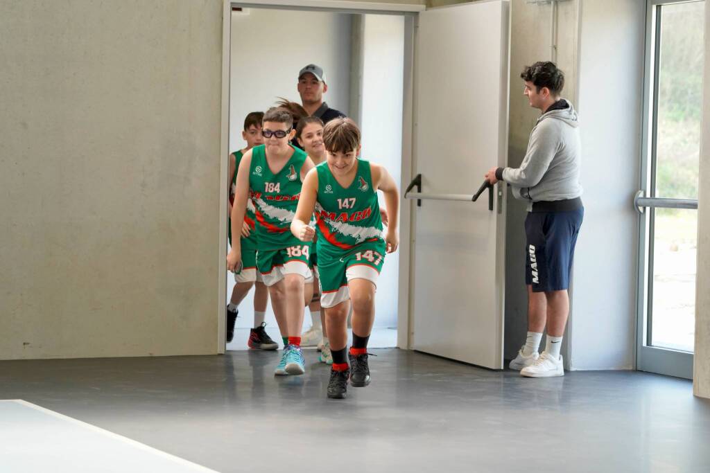 Inaugurazione del palazzetto dello sport di Olgiate Olona. Foto di Zaffaroni