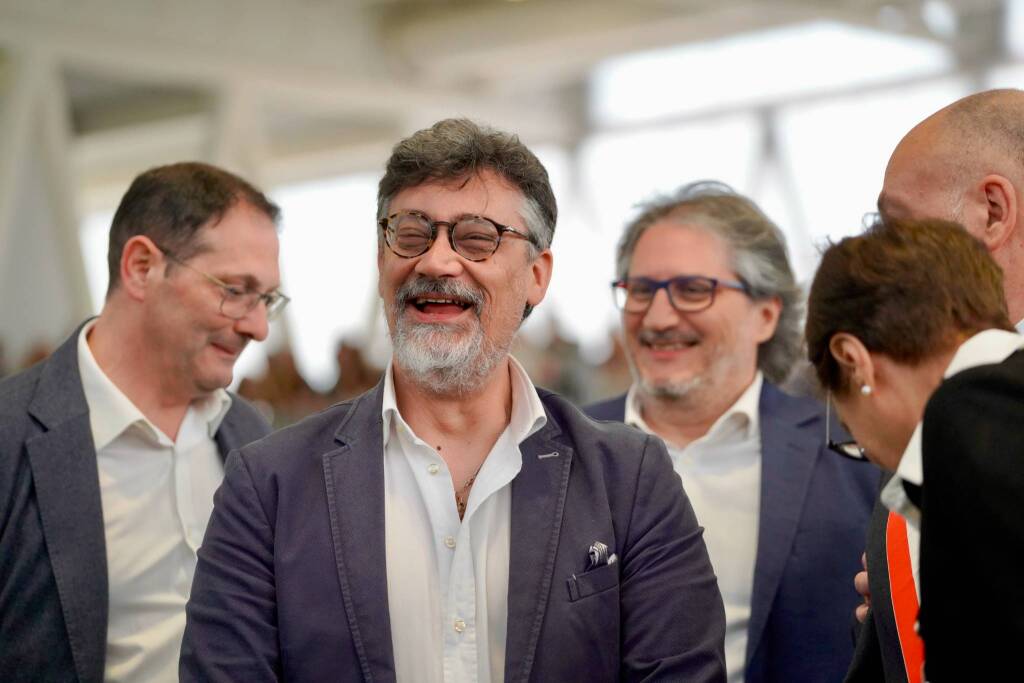 Inaugurazione del palazzetto dello sport di Olgiate Olona. Foto di Zaffaroni