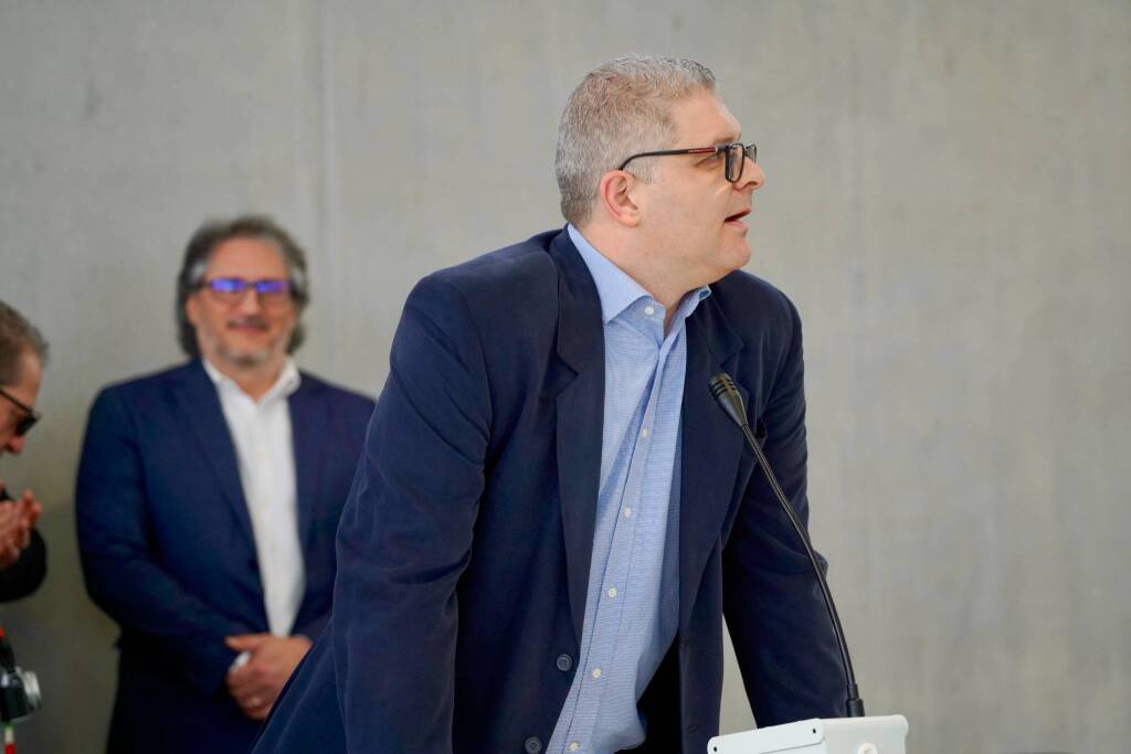 Inaugurazione del palazzetto dello sport di Olgiate Olona. Foto di Zaffaroni