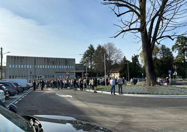 Inaugurazione piazza Biandronno