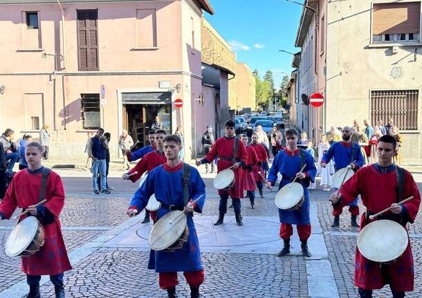 Investitura Reggenza contrada La Flora del Palio di Legnano