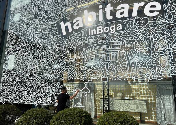 La Doodle Art di FRA! inaugura il nuovo progetto habitare inBoga