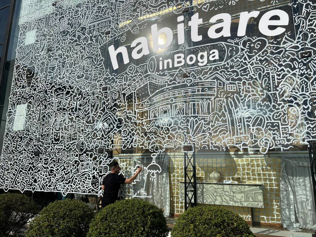 La Doodle Art di FRA! inaugura il nuovo progetto habitare inBoga