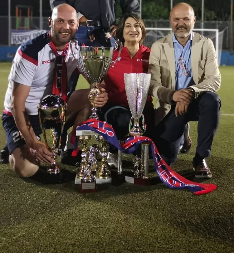 La parabola di Angeretti, lo storico capitano della Malnatese che ha "sposato" il calcio femminile