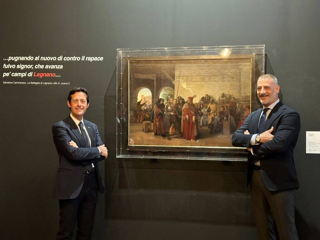 La tela di Hayez a Palazzo Malinverni