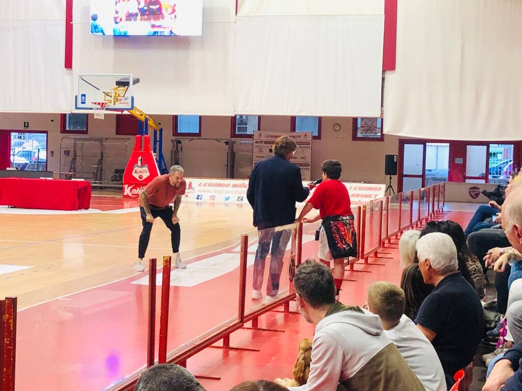 Legnano Basket- Marino si racconta al Pala Borsani
