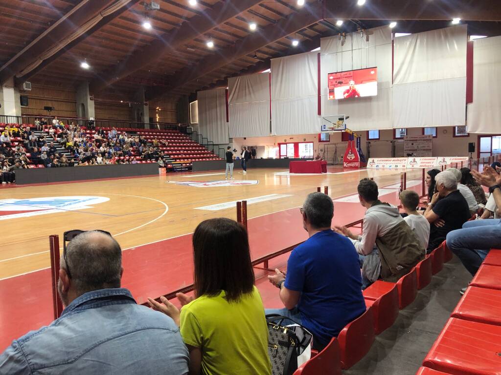 Legnano Basket- Marino si racconta al Pala Borsani
