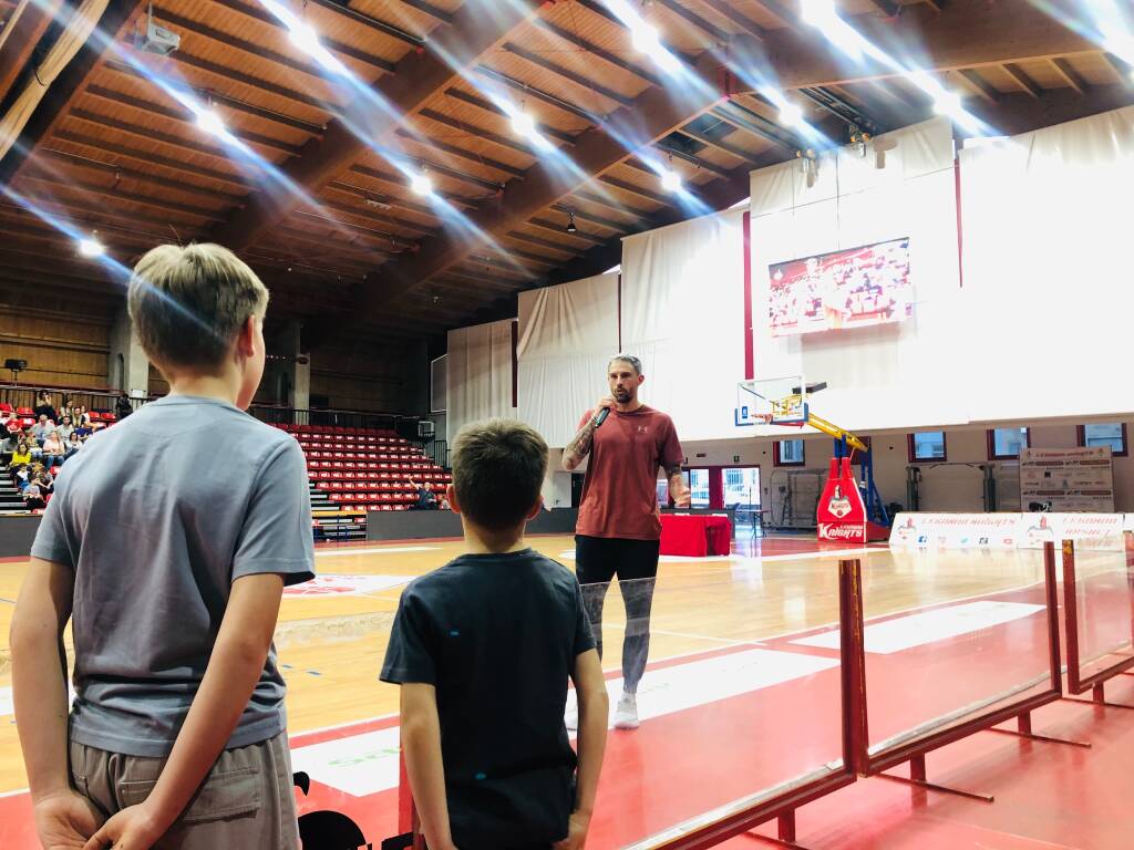 Legnano Basket- Marino si racconta al Pala Borsani  