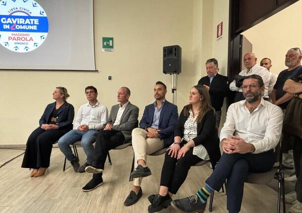 massimo parola e la lista gavirate in comune
