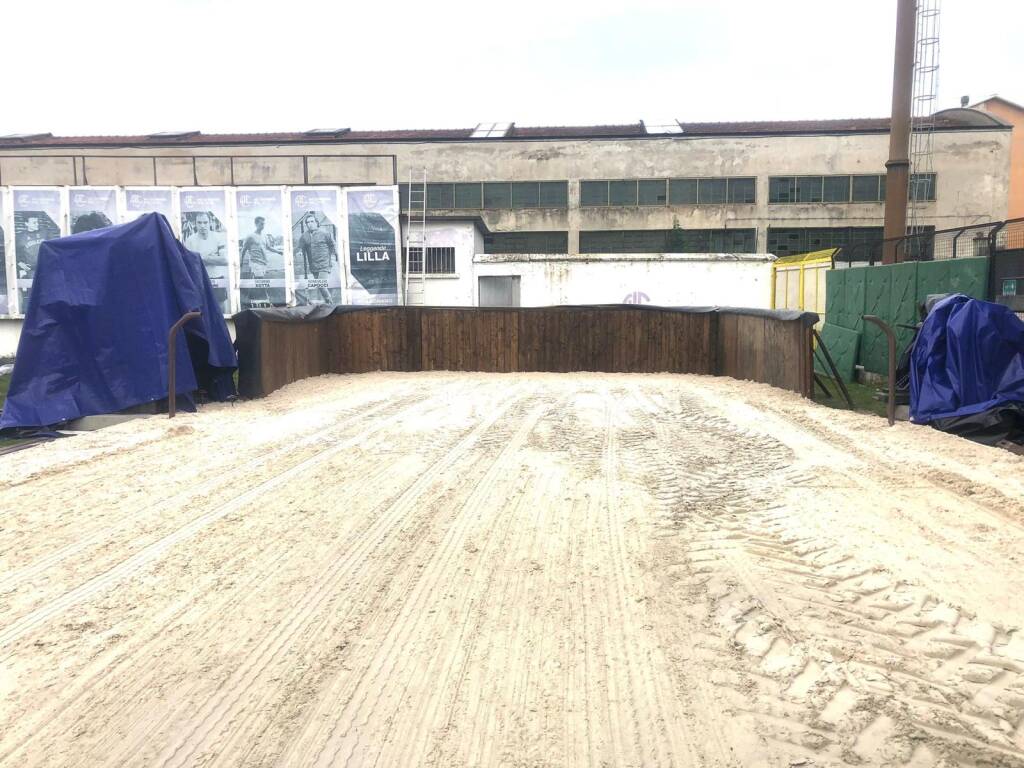 Palio di Legnano, quasi tutto pronto per la pista ippica