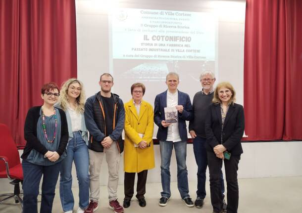 Presentazione del libro  “Il cotonificio - storia di una fabbrica nel passato industriale di Villa Cortese”