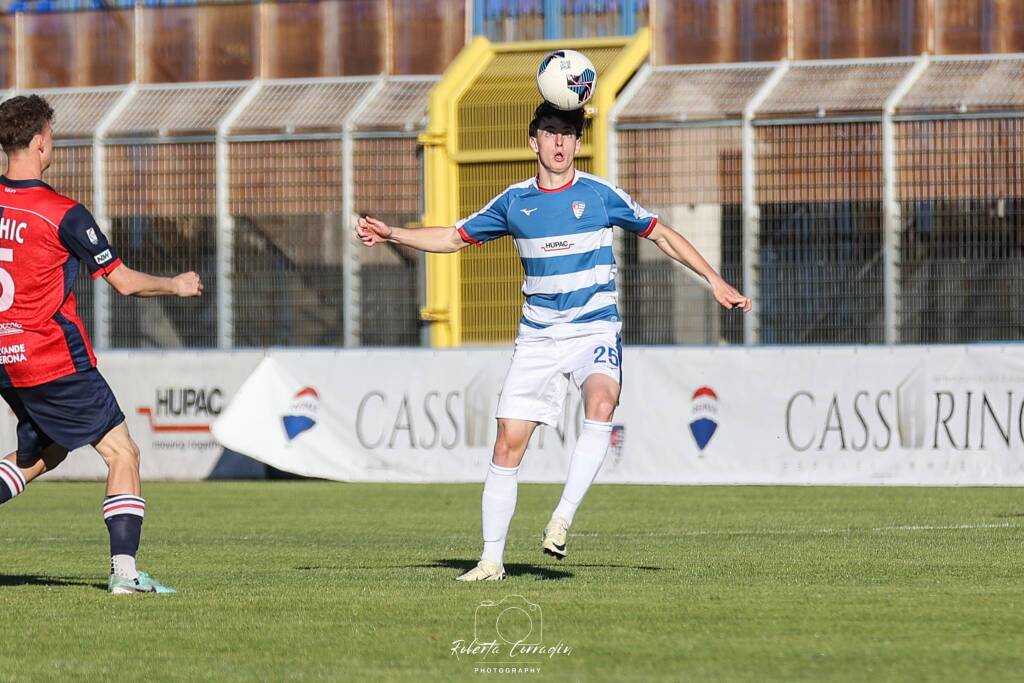 Pro Patria - Virtus Verona 1 a 3 