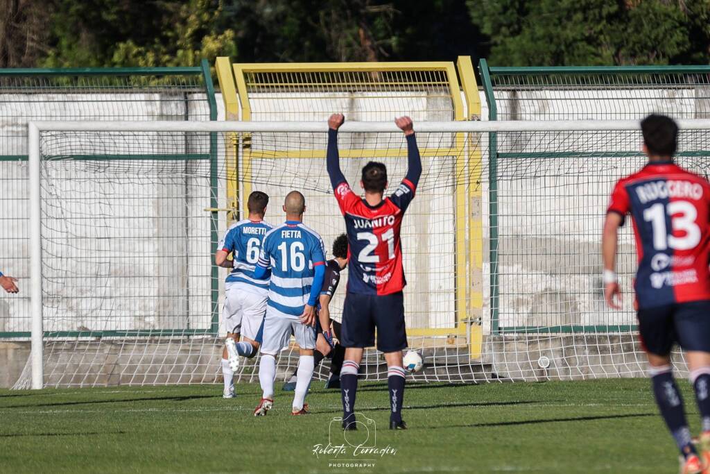 Pro Patria - Virtus Verona 1 a 3 
