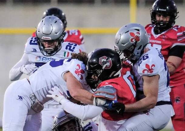 skorpions varese guelfi firenze football americano - foto Stefano Scaccia