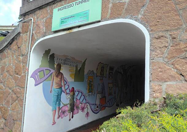 Da galleria di passaggio a galleria d’arte: riapre il tunnel dell’ospedale di Circolo