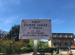 Uboldo inaugura un parco dedicato alla Guardia di Finanza