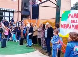 A Luvinate i bambini inaugurano il "Parco della meraviglia"
