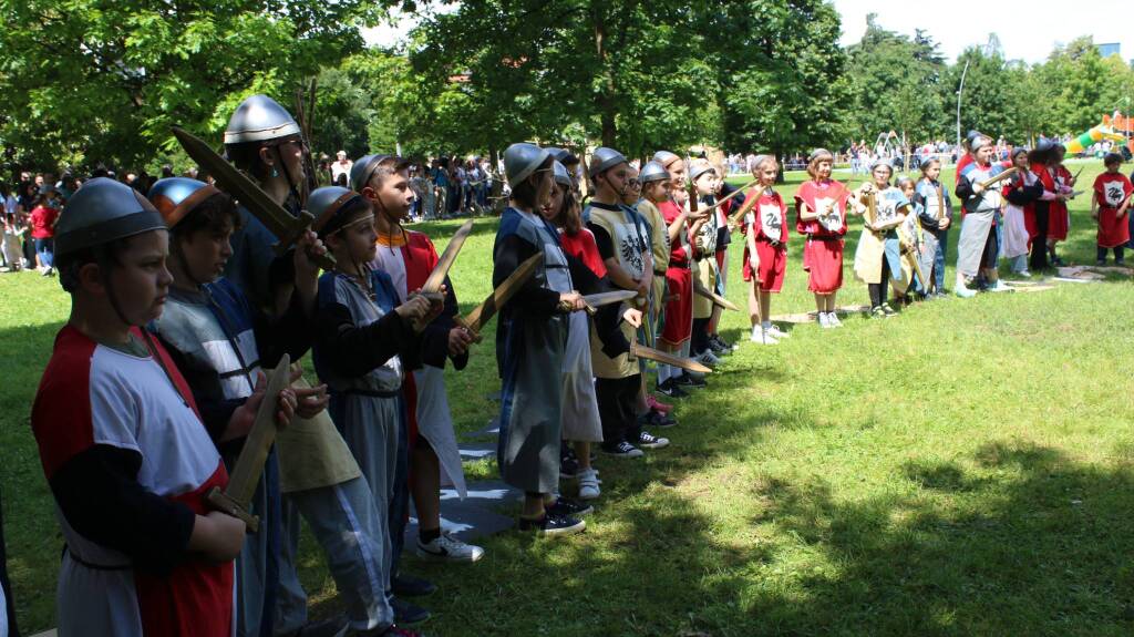 Al parco Falcone e Borsellino è in corso la prima festa medievale
