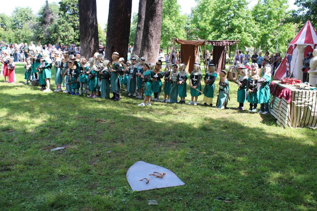 Al parco Falcone e Borsellino è in corso la prima festa medievale