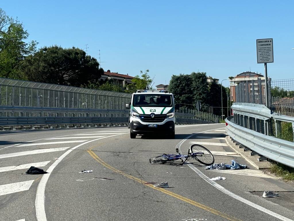 Anziano investito