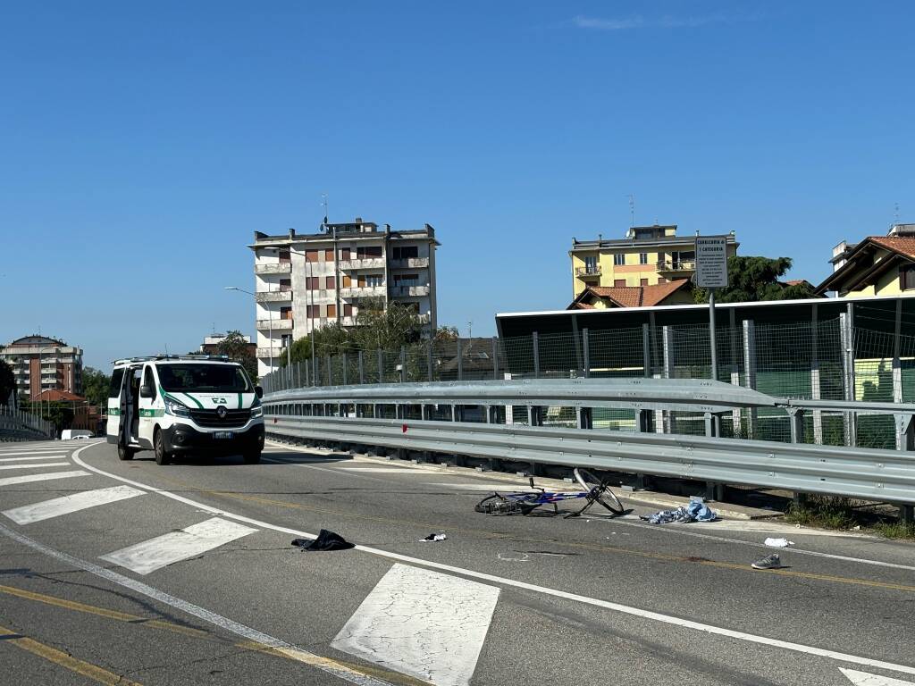 Anziano investito