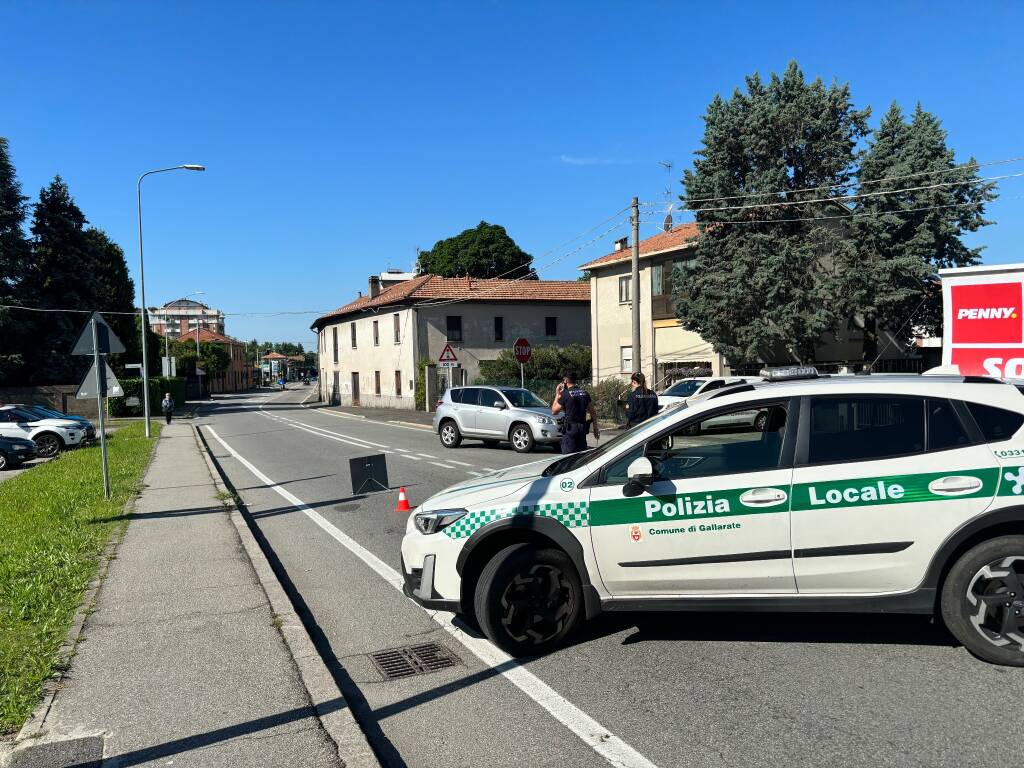 Anziano investito