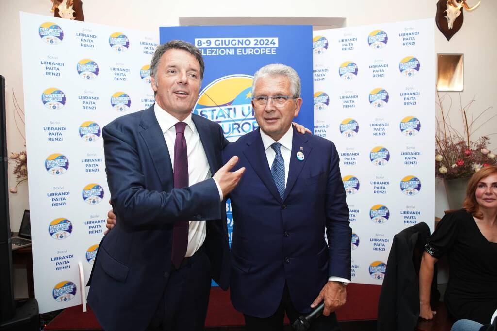 Matteo Renzi a Varese per sostenere Gianfranco Librandi