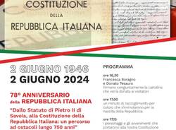 78° anniversario della Repubblica Italiana