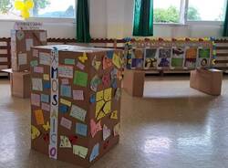 Mosaico e mostra per la scuola Primaria di Caravate