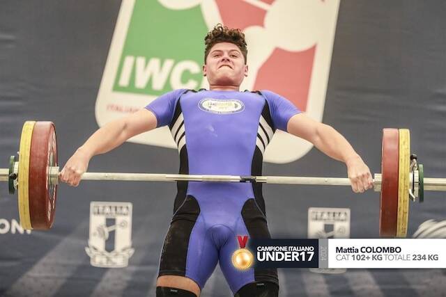 Sollevamento pesi, i fratelli Colombo brillano ai campionati italiani U17