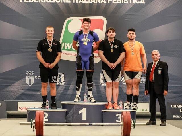 Sollevamento pesi, i fratelli Colombo brillano ai campionati italiani U17