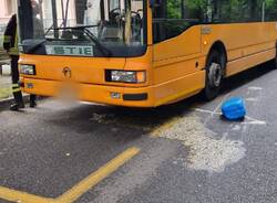 Camion perde carico di acido cloridrico a Busto Arsizio